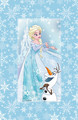 Elsa and Olaf - elsa-the-snow-queen photo