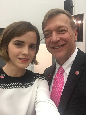 Emma at the World Economic pagtitip. in Davos [January 22, 2016]
