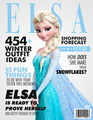 Frozen Magazine Cover - elsa-the-snow-queen photo