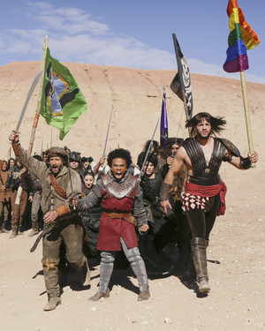 Galavant "The One True King (To Unite Them All)" promotional picture