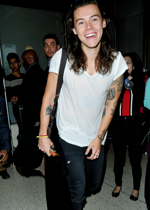  Harry Arriving on a Flight at LAX