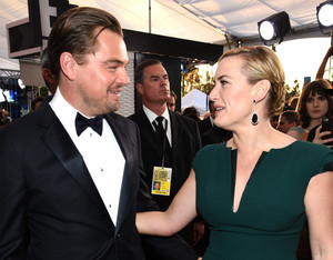  Kate Winslet and Leonardo DiCaprio SAG Awards 2016