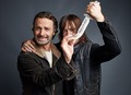 Lincoln and Reedus ~ TV Guide Magazine - the-walking-dead photo