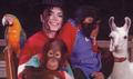 Michael with animals - michael-jackson photo