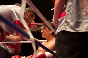 Miles Teller as Vinny Pazienza in Bleed for This