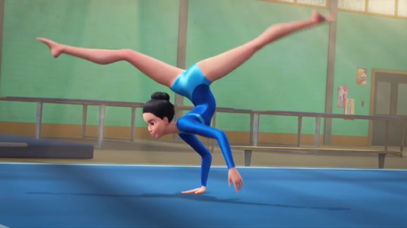 barbie spy squad gymnastics