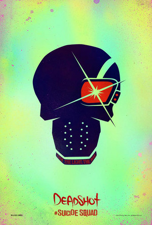  Suicide Squad Skull Poster - Deadshot