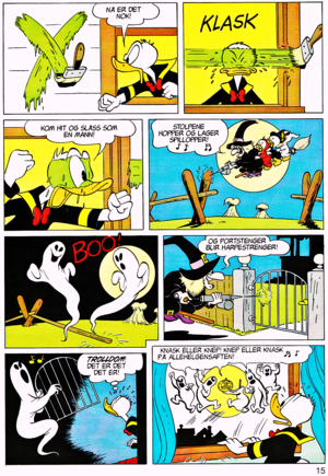  Walt disney Movie Comics - Trick Or Treat (Norwegian Version)
