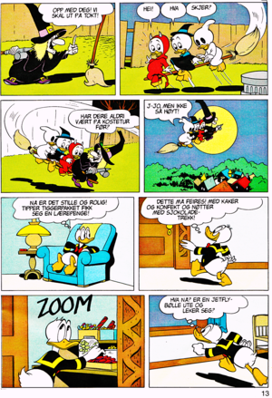  Walt Disney Movie Comics - Trick ou Treat (Norwegian Version)