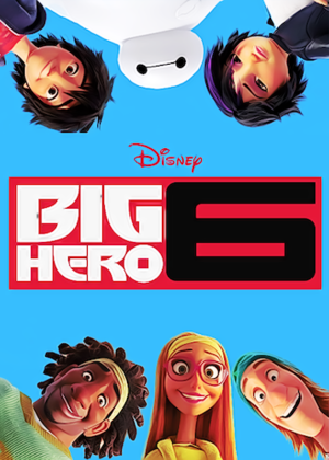 big hero 6 movie poster disney