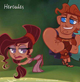 Walt Disney Fan Art - Megara & Hercules - walt-disney-characters fan art