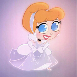  Walt Disney peminat Art - Princess Cinderella