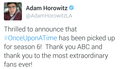 Adam's Tweet - once-upon-a-time photo