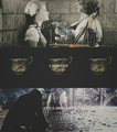 Belle and Rumple - once-upon-a-time fan art