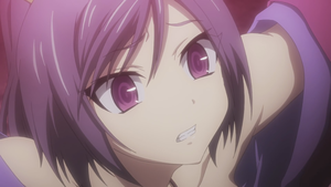  Buxom Maiden with Purple Hair from the upcoming Seisen Cerberus animé