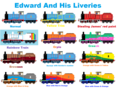Edward And His Liveries - thomas-the-tank-engine fan art