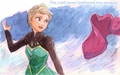Elsa - Let it Go - frozen fan art