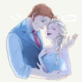 Elsa and Hans - frozen fan art