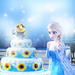 Elsa with Stuart - disney-princess icon