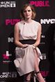 Emma In HeForShe Magenta for International Women's Day on March 8, 2016 in New York City.  - emma-watson photo