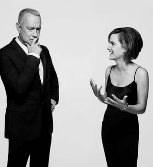 Emma Watson and Tom Hanks cover Esquire UK (April 2016)