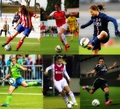 Football Ladies.. - soccer fan art