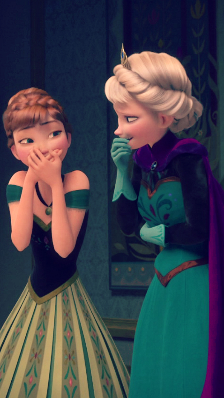 Frozen Anna and Elsa phone wallpaper - Princess Anna Photo (39339956) -  Fanpop