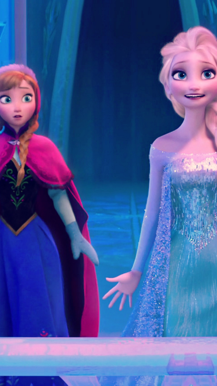 Frozen Anna and Elsa phone wallpaper - Princess Anna Photo (39339957) -  Fanpop