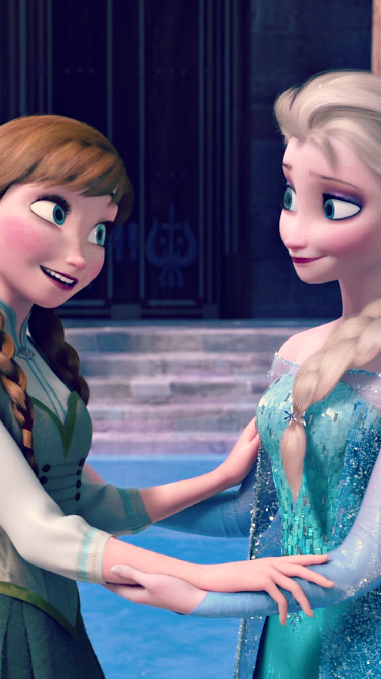Frozen Anna and Elsa phone wallpaper - Princess Anna Photo (39339963) -  Fanpop