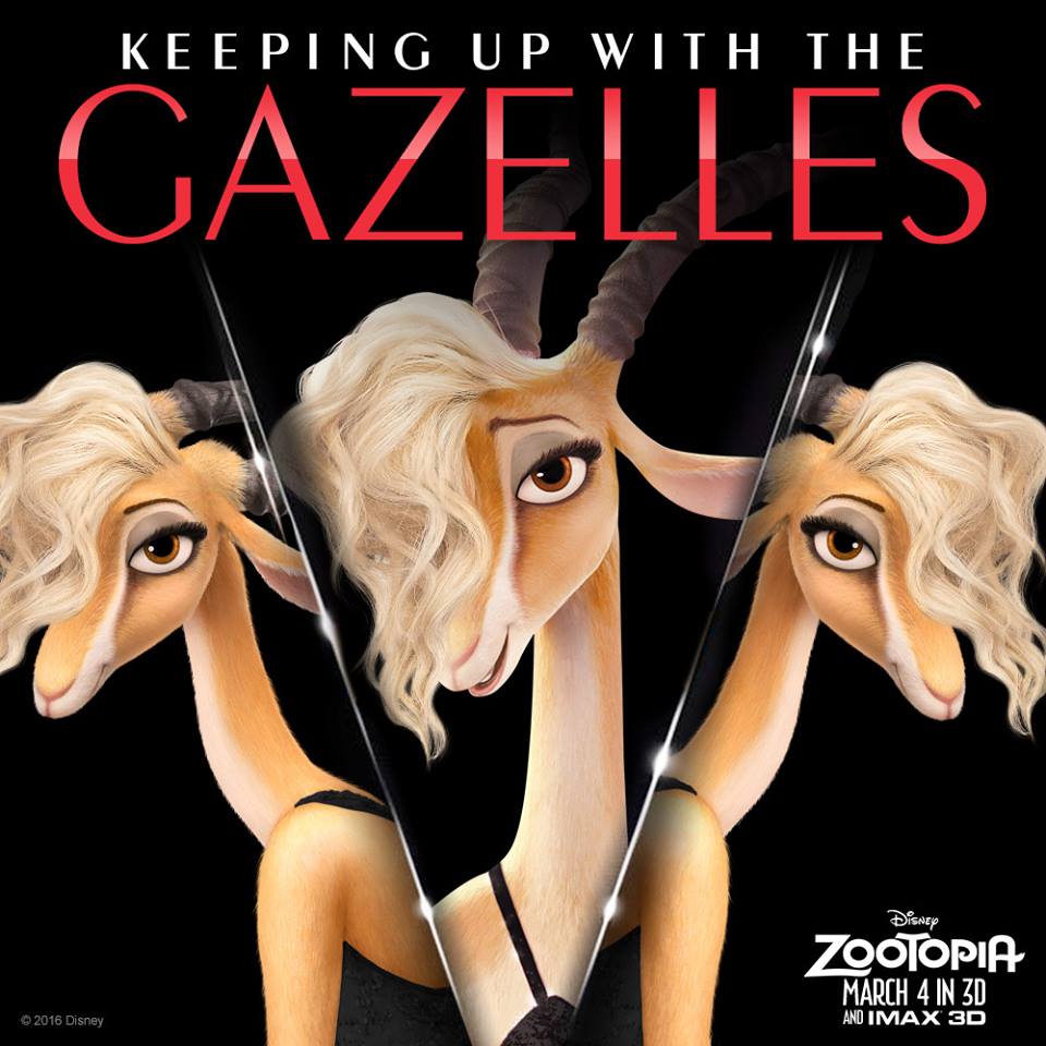 Gazelle - Disney's Zootopia Photo (39327523) - Fanpop