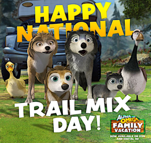  Happy National Trail Mix dia !