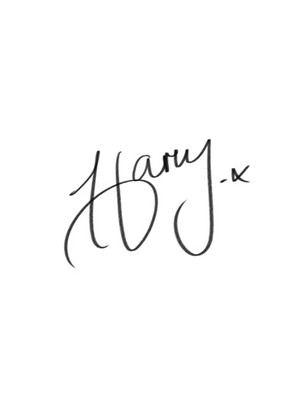  Harry's autograph