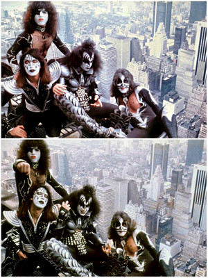  吻乐队（Kiss） (NYC) June 24, 1976 (Empire State building)