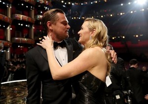  Kate and Leo at Oscars 2016