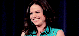 Lana's radiant smile