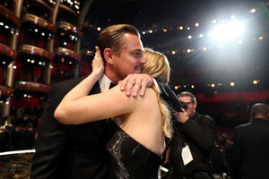 Leo and Kate at Oscars 2016