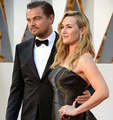 Leonardo DiCaprio & Kate Winslet at Oscars red carpet 2016 - kate-winslet photo