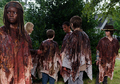 6x09 ~ No Way Out ~ Michonne, Rick, Carl, Sam, Jessie & Ron - the-walking-dead photo