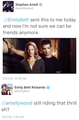New Stephen and Emily tweet - stephen-amell-and-emily-bett-rickards photo
