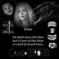 Snow - game-of-thrones fan art