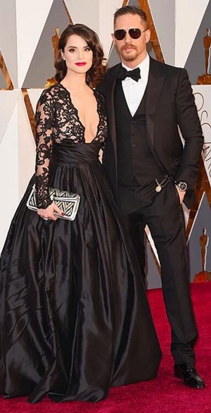  Tom & charlotte at the Oscars