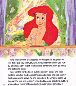  Walt Disney Book تصاویر - The Little Mermaid: Ariel and the Mysterious World Above