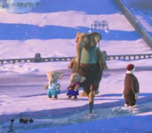  Zootopia Frozen - Uma Aventura Congelante Easter Egg Baby Elephants as Elsa and Anna
