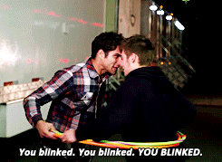 you blinked you blinked 
