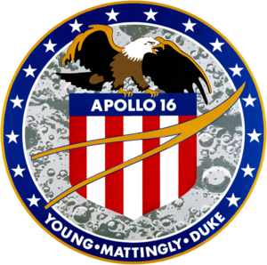  Apollo 16 Mission Patch
