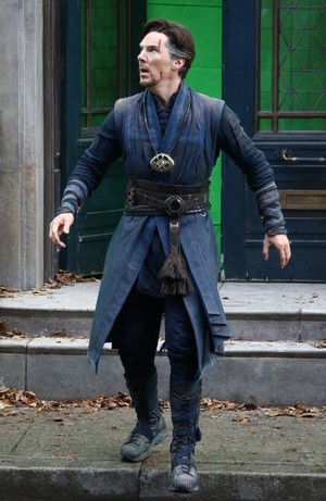 Benedict Cumberbatch in New York City