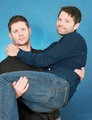 Cockles Photo-Ops - jensen-ackles-and-misha-collins photo