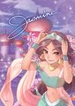 DP Japan - Jasmine - disney-princess fan art