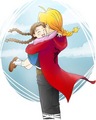 Edward and Nina  - anime photo
