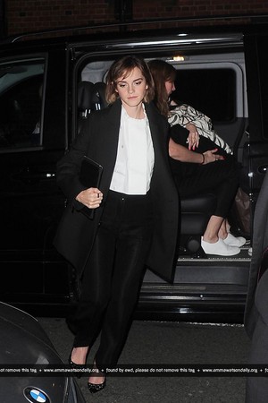 Emma Watson arriving at "How To: Academy" [February 24, 2016]